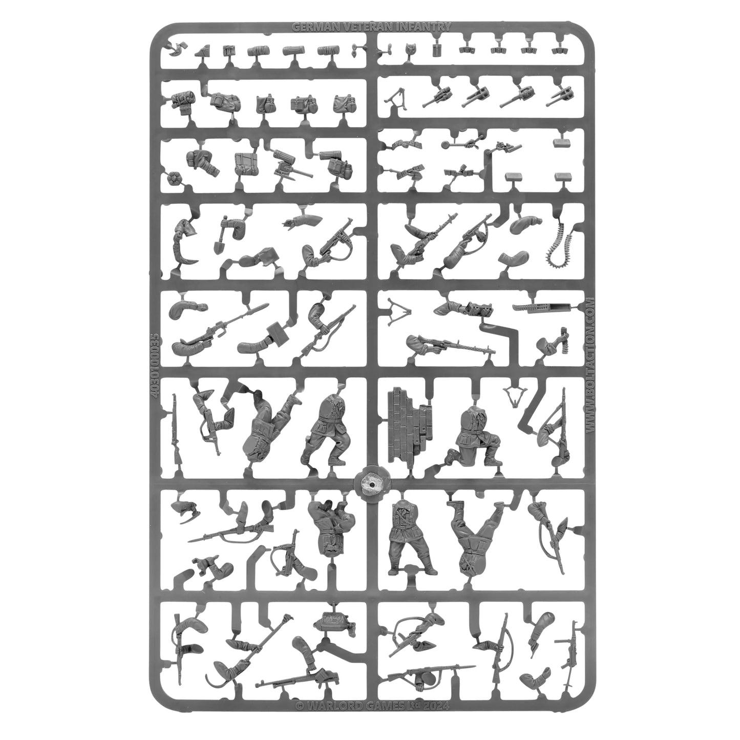 Bolt Action - German Veteran Infantry Platoon - 402013103