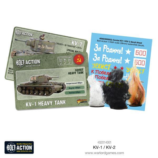 Bolt Action 2 KV1/2 Heavy Tank - 402014001