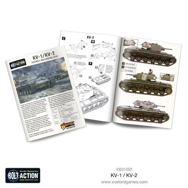 Bolt Action 2 KV1/2 Heavy Tank - 402014001