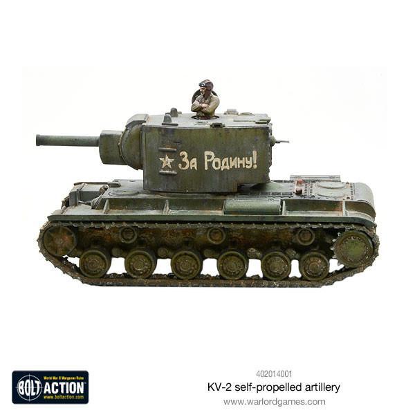 Bolt Action 2 KV1/2 Heavy Tank - 402014001