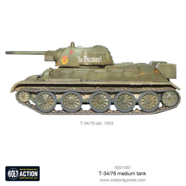 Bolt Action - T34/76 Medium Tank - 402014007