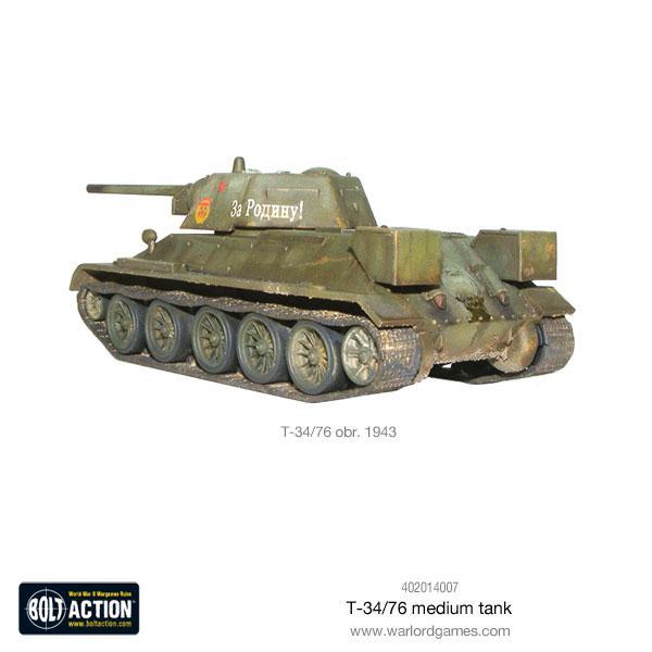 Bolt Action - T34/76 Medium Tank - 402014007