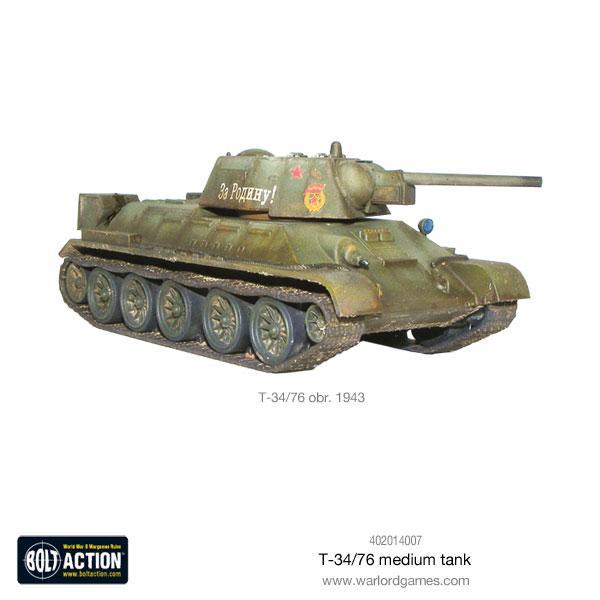 Bolt Action - T34/76 Medium Tank - 402014007