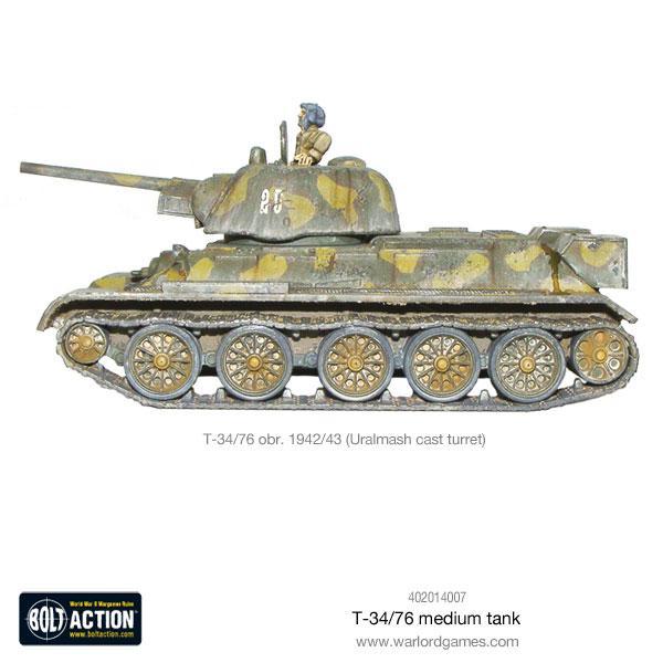 Bolt Action - T34/76 Medium Tank - 402014007