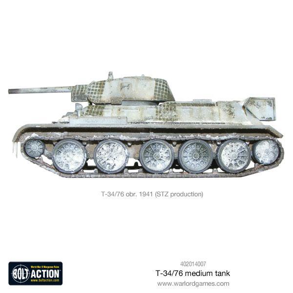 Bolt Action - T34/76 Medium Tank - 402014007