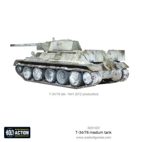 Bolt Action - T34/76 Medium Tank - 402014007