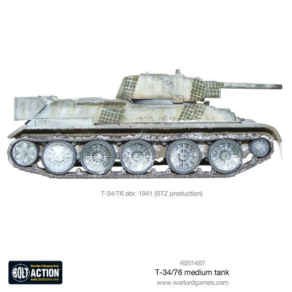 Bolt Action - T34/76 Medium Tank - 402014007