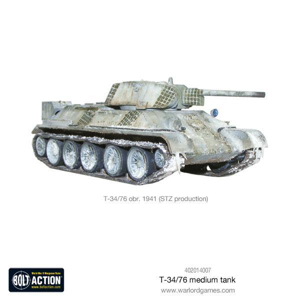 Bolt Action - T34/76 Medium Tank - 402014007