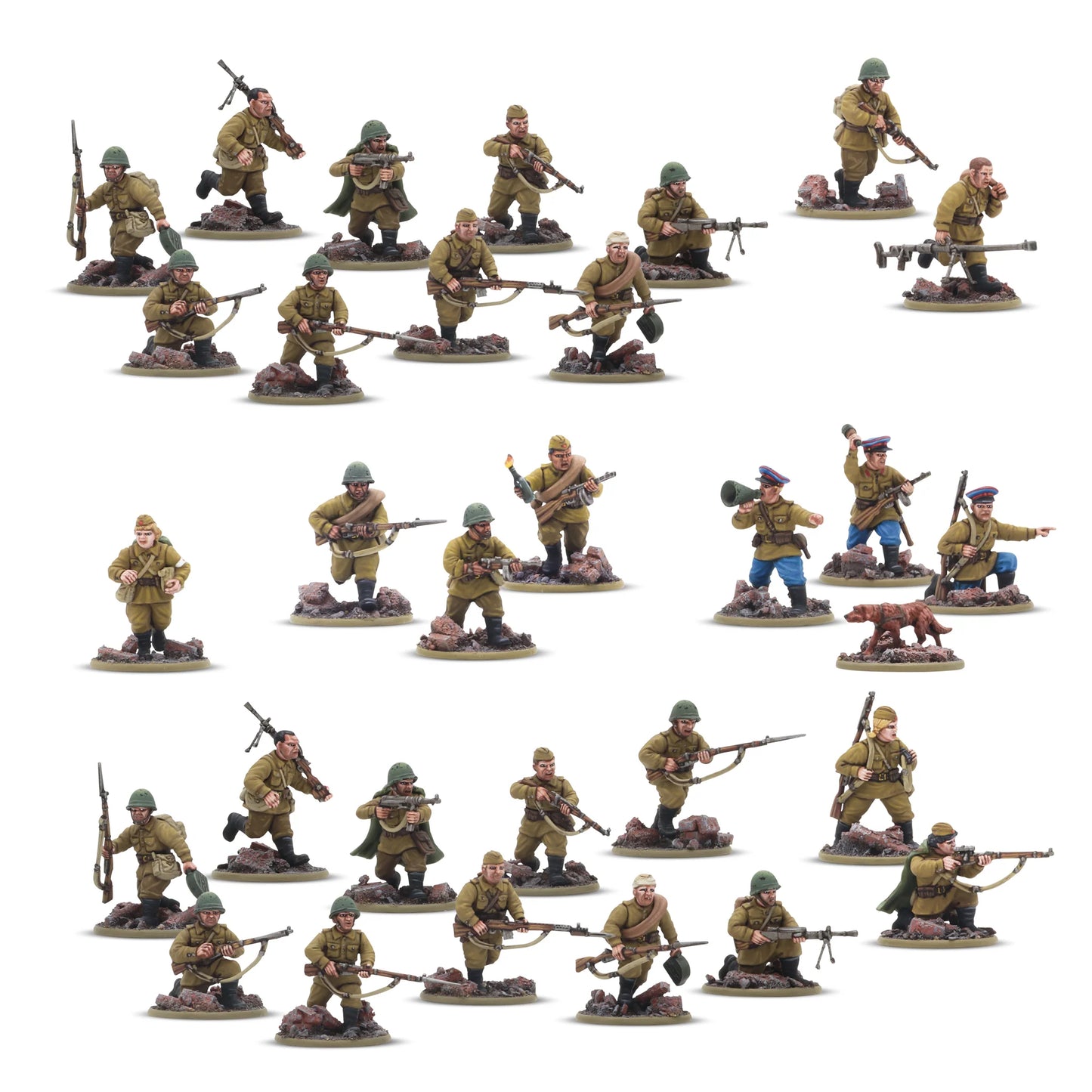 Bolt Action -  Soviet Army Infantry Platoon