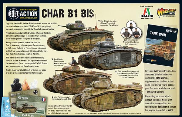 Char B1 bis (plastic boxset) - EN - 402015502