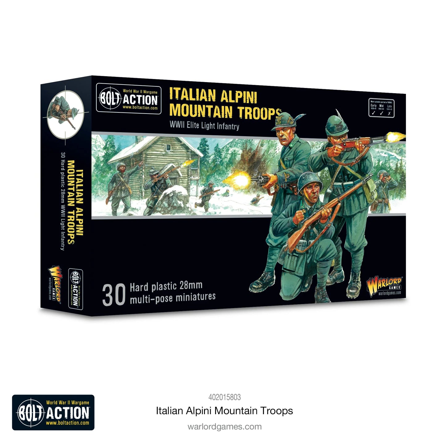 Bolt Action - Italian Alpini Mountain Troops - EN - 402015803