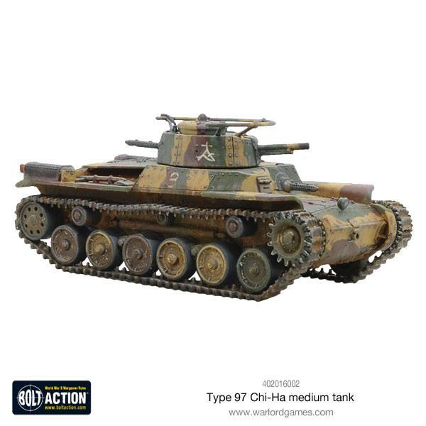 Bolt Action 2 Chi-Ha Japanese tank - EN - 402016002