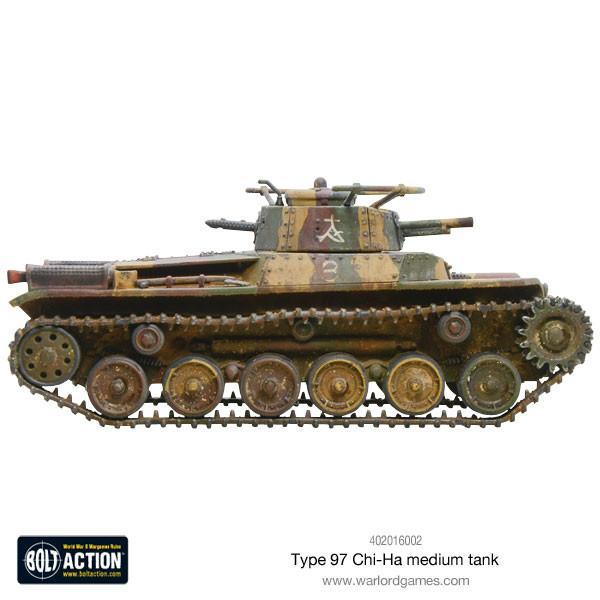 Bolt Action 2 Chi-Ha Japanese tank - EN - 402016002