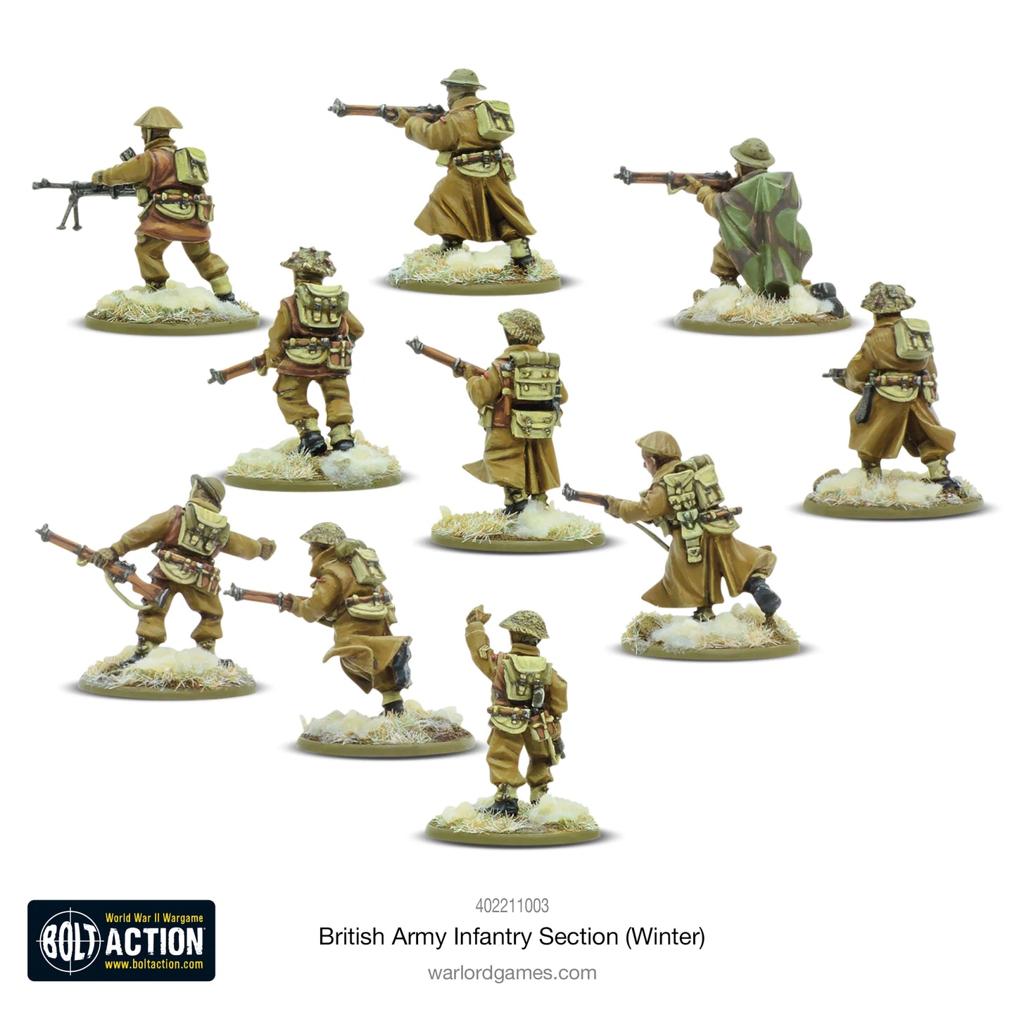 Bolt Action - British Infantry section (Winter) - 402211003