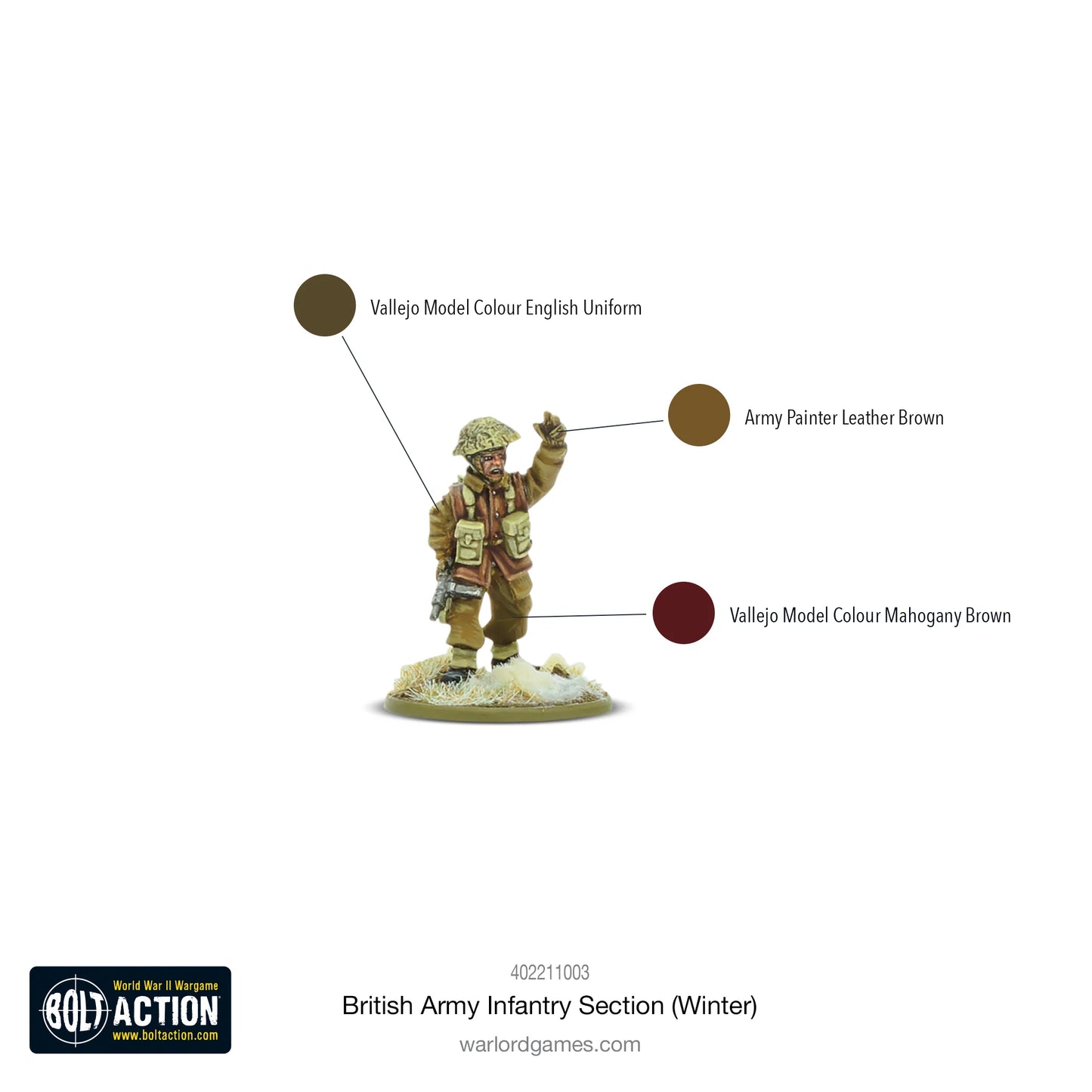 Bolt Action - British Infantry section (Winter) - 402211003