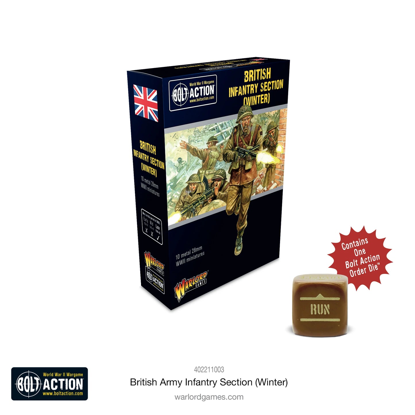 Bolt Action - British Infantry section (Winter) - 402211003