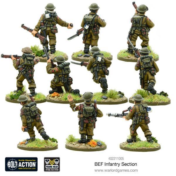 Bolt Action - BEF Infantry Section - EN - 402211005