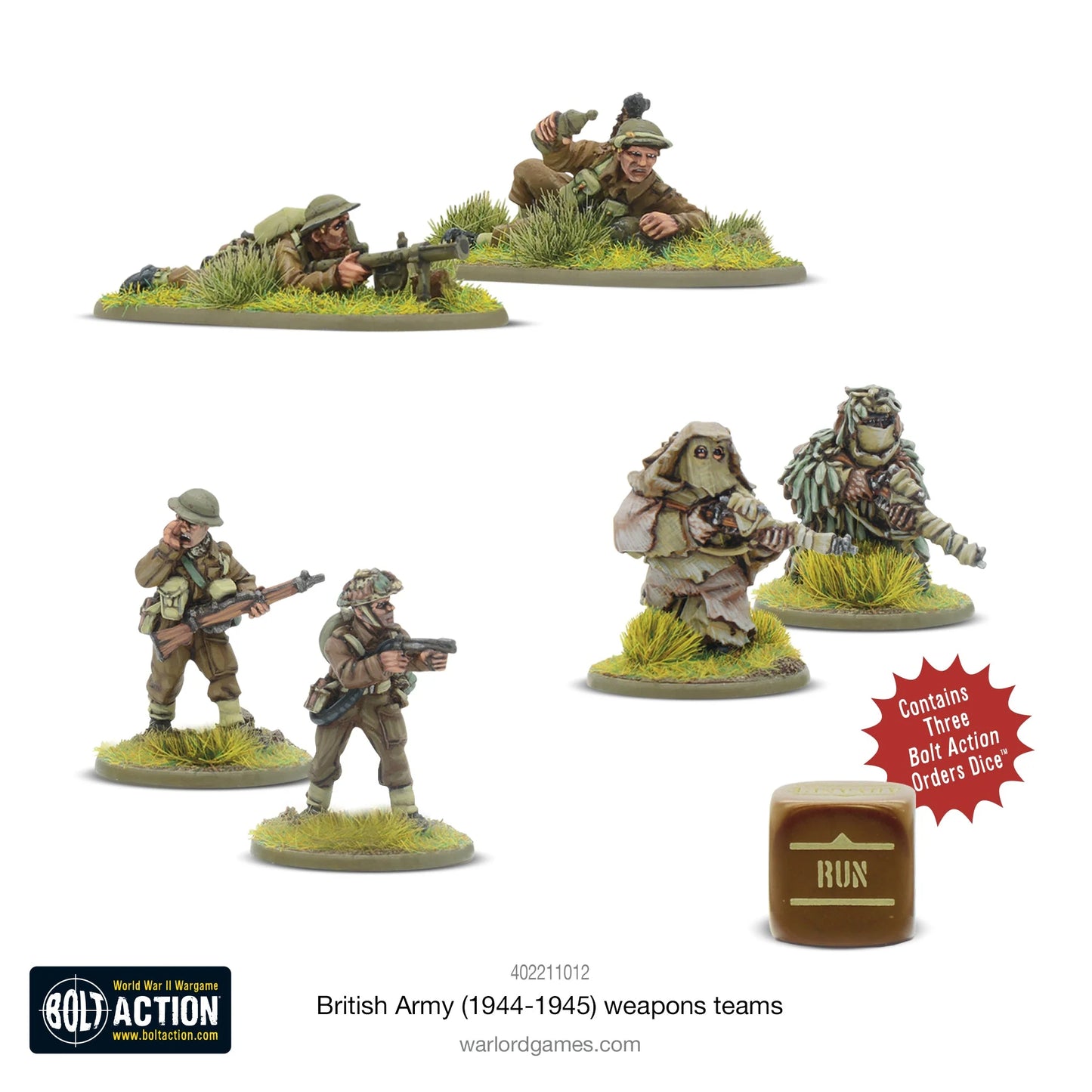 Bolt Action - British Army (1944-45) Weapons Teams - 402211012