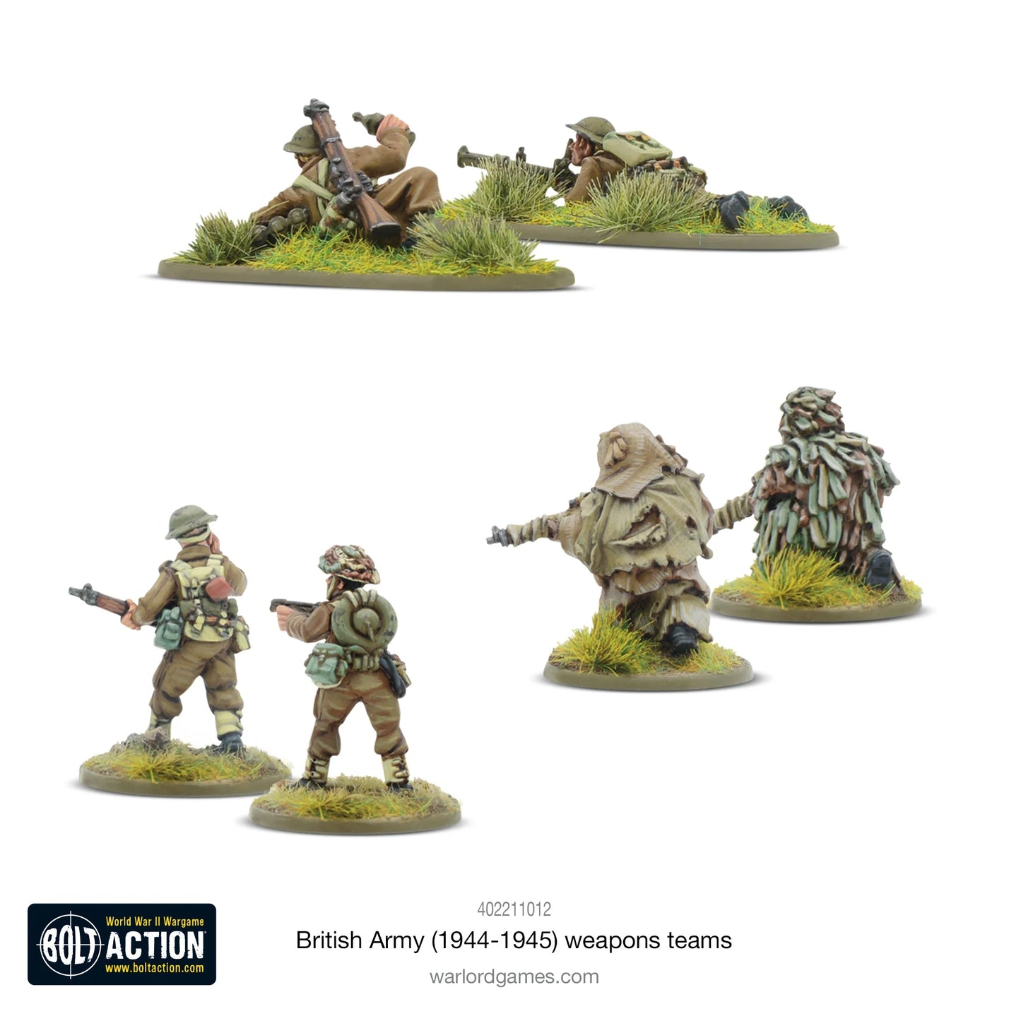 Bolt Action - British Army (1944-45) Weapons Teams - 402211012