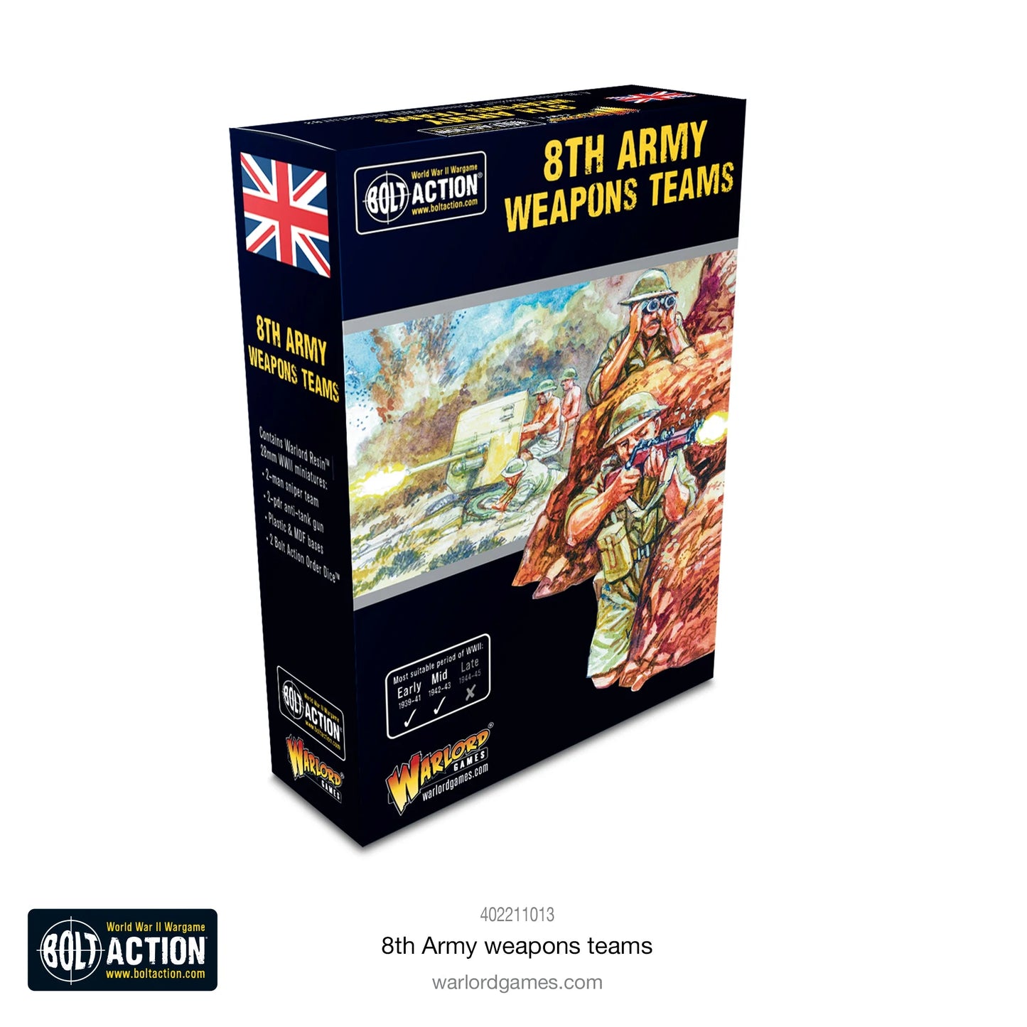 Bolt Action - 8th Army Weapons Teams - 402211013