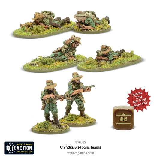 Bolt Action - Chindit Weapons Teams - 402211206