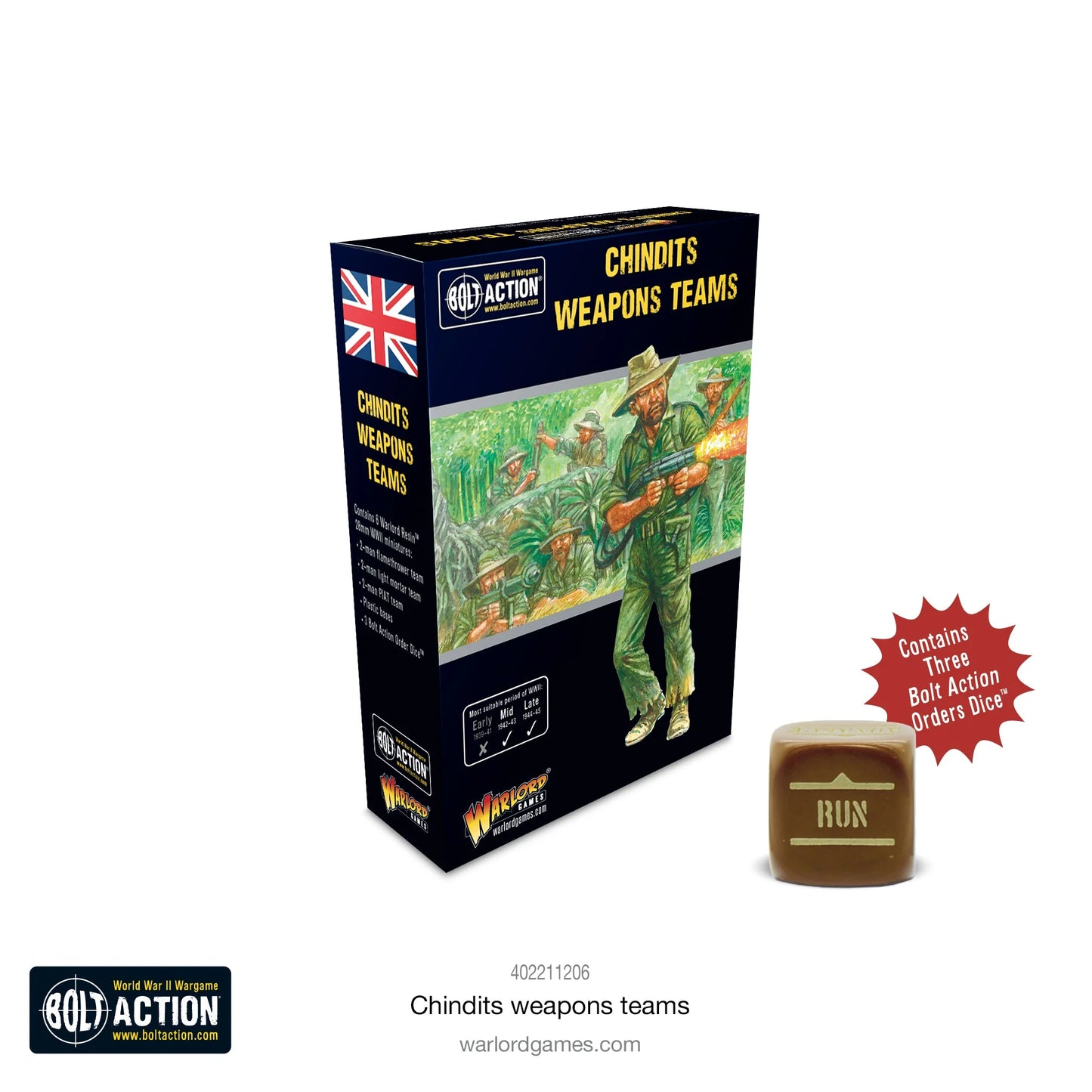 Bolt Action - Chindit Weapons Teams - 402211206