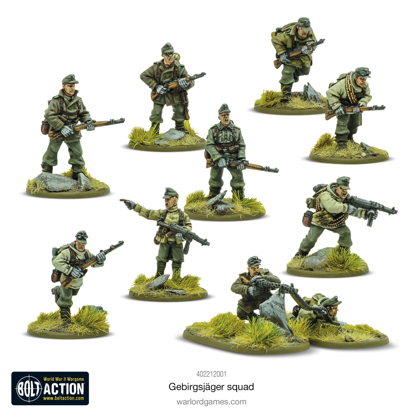 Bolt Action - Gebirgsjäger Squad - 402212001