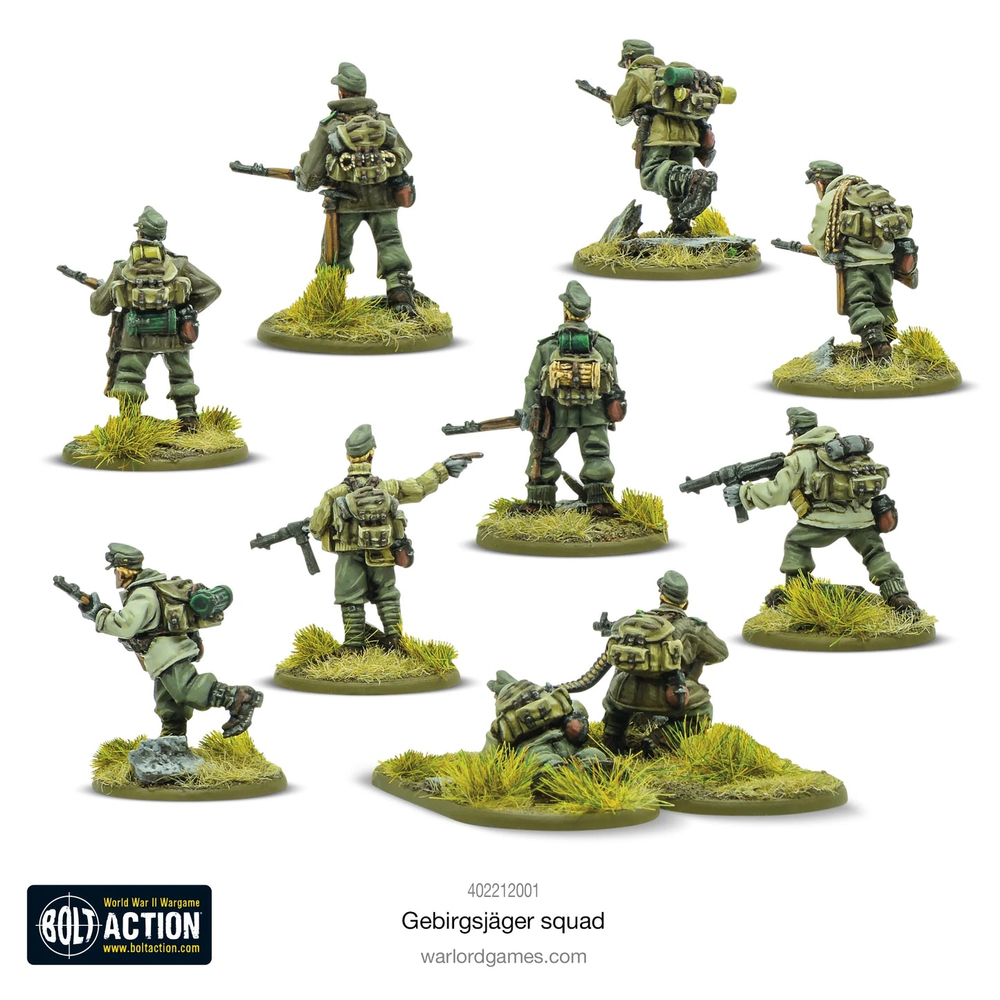 Bolt Action - Gebirgsjäger Squad - 402212001