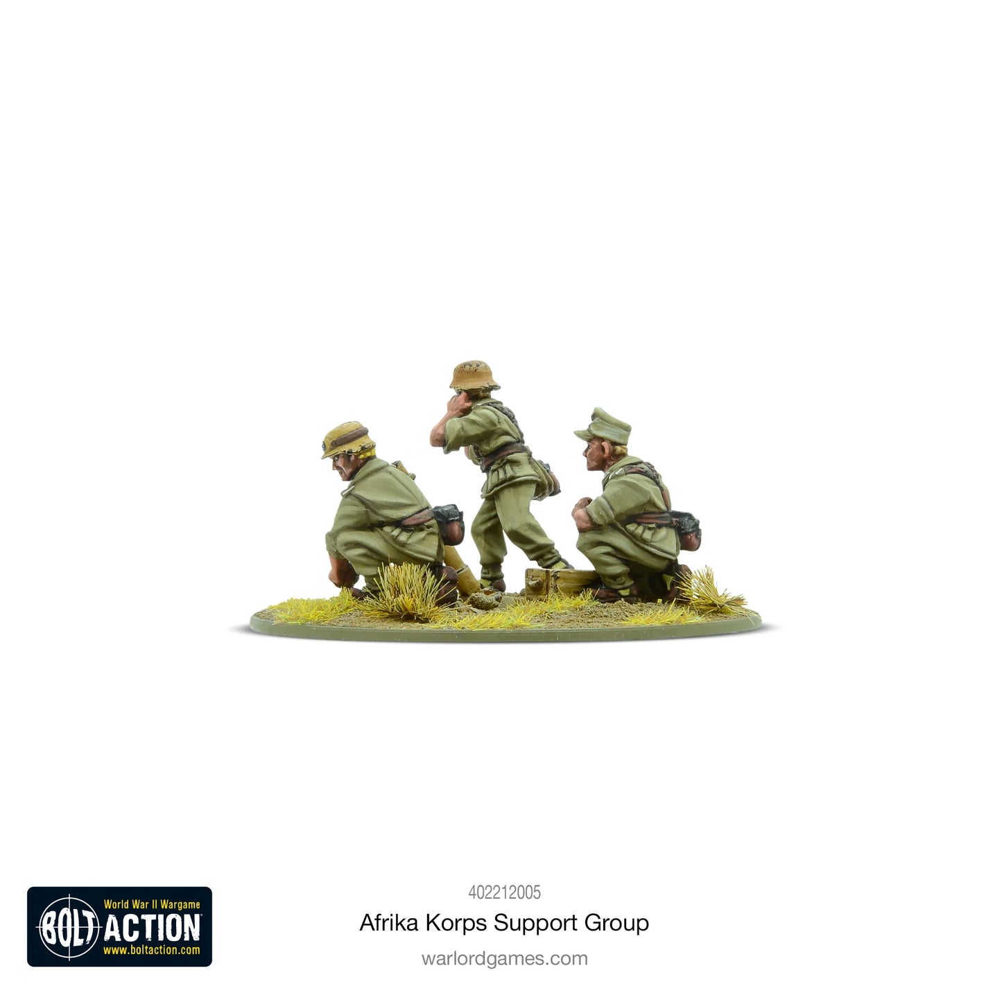 Bolt Action - Afrika Korps Support Group (HQ,Morter & MMG) - 402212005