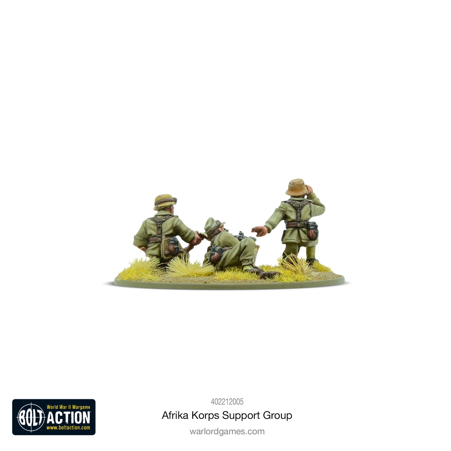 Bolt Action - Afrika Korps Support Group (HQ,Morter & MMG) - 402212005