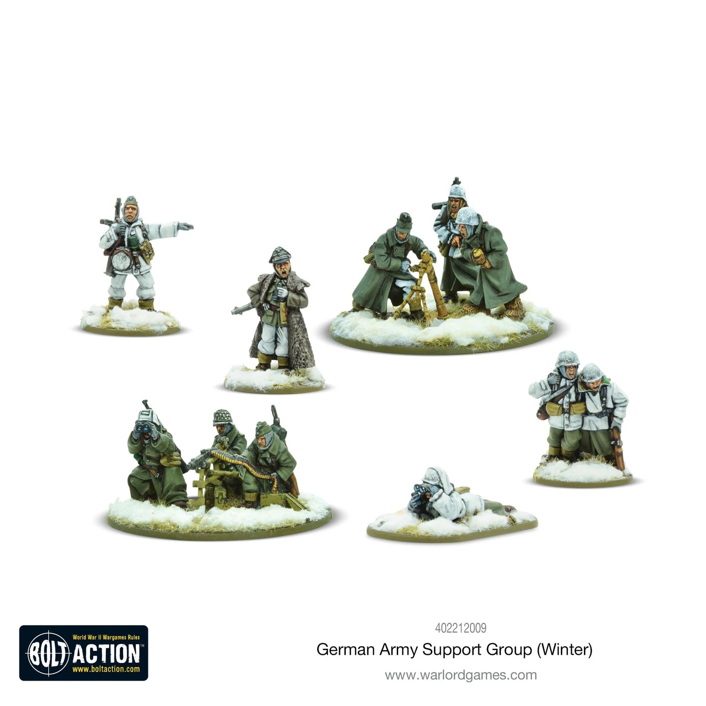 Bolt Action - German Army Support Group (Winter) - 402212009