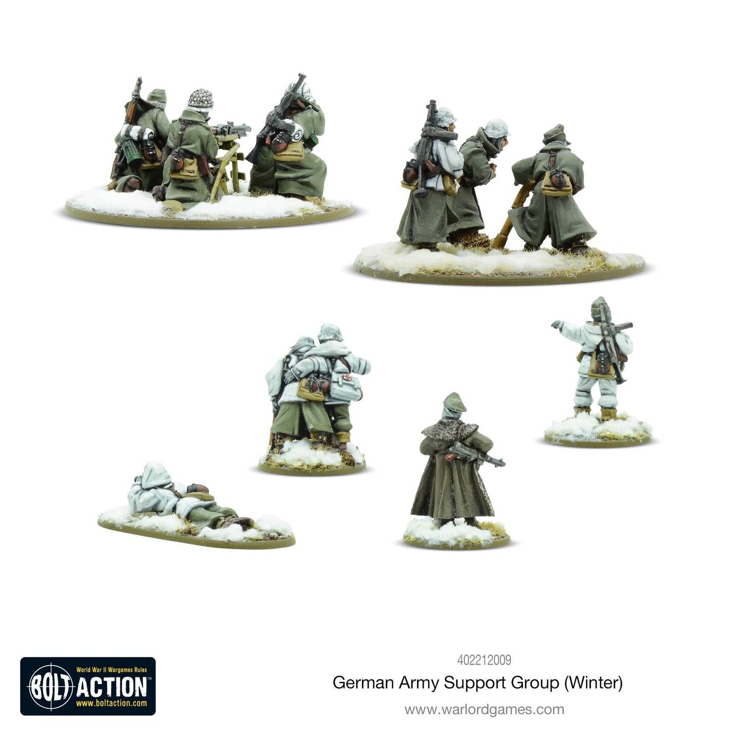 Bolt Action - German Army Support Group (Winter) - 402212009