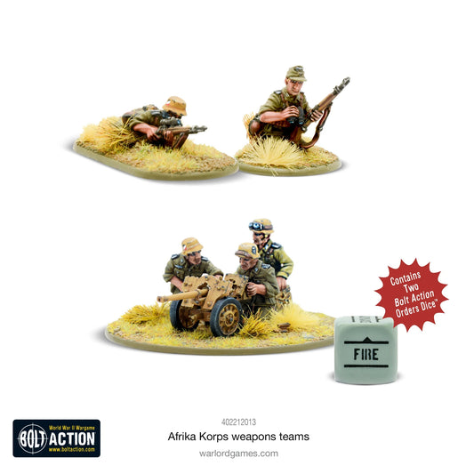 Bolt Action - Afrika Korps Weapons Teams - 402212013