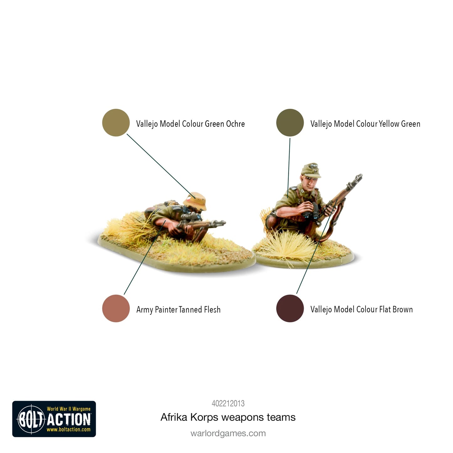 Bolt Action - Afrika Korps Weapons Teams - 402212013