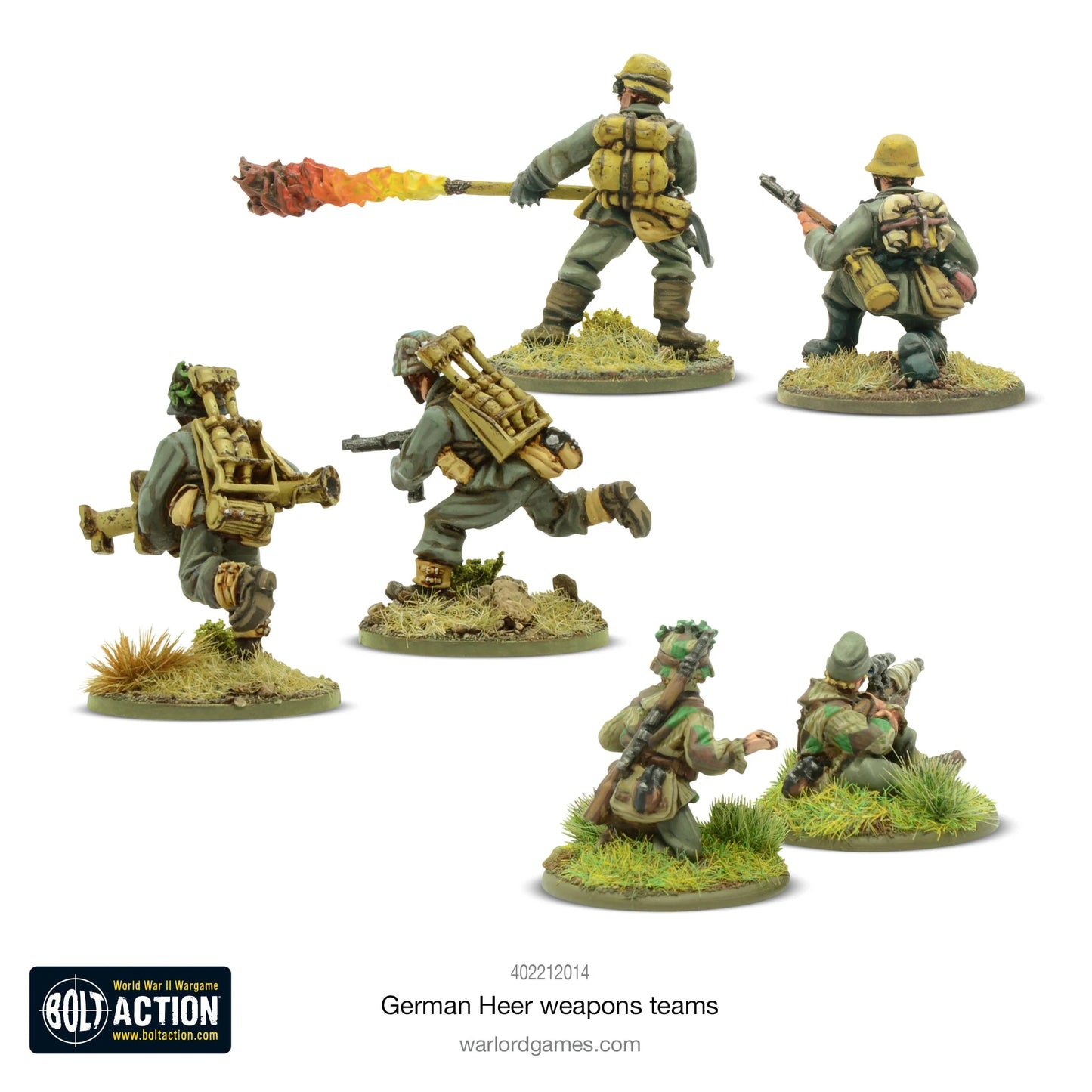 Bolt Action - German Heer weapons teams - 402212014