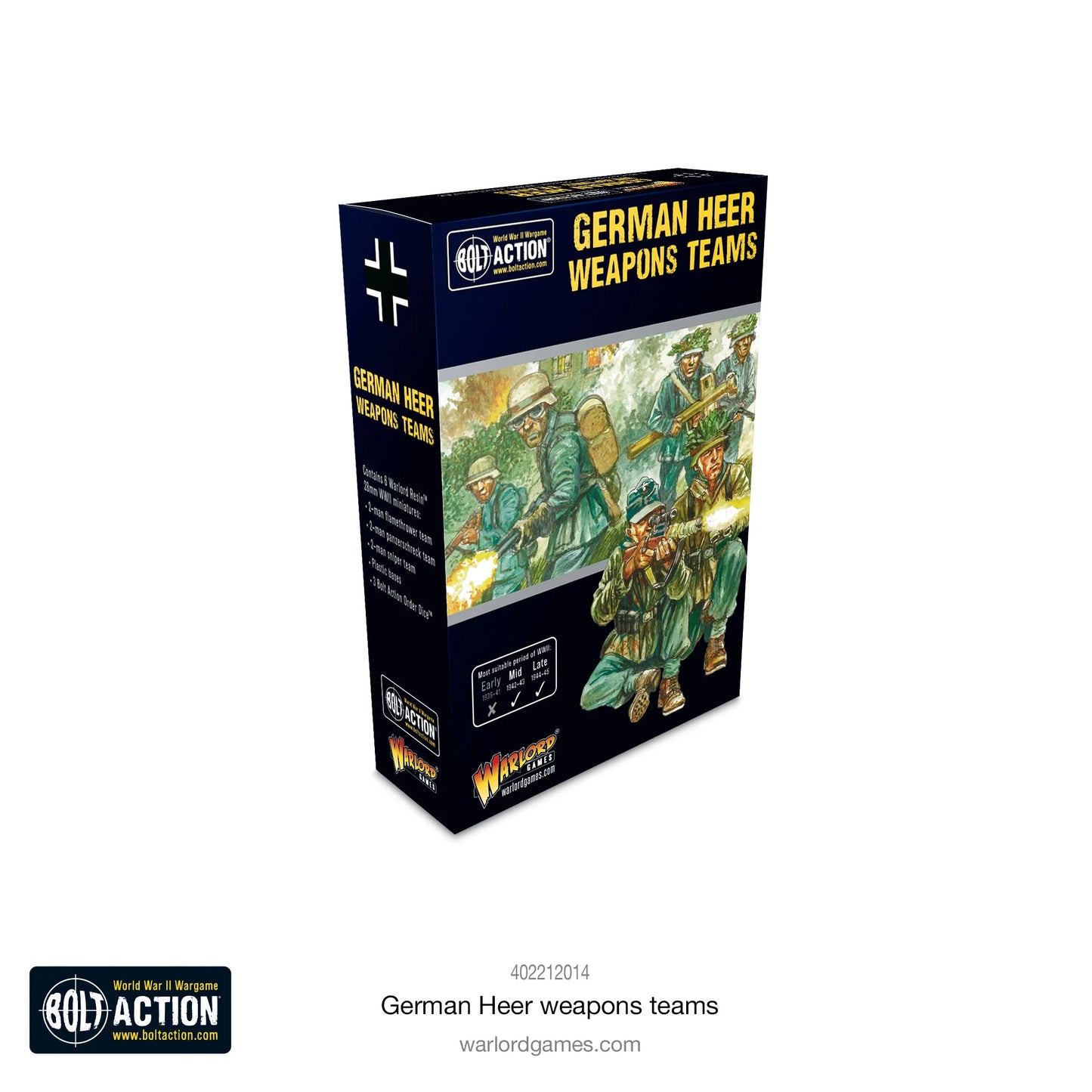 Bolt Action - German Heer weapons teams - 402212014