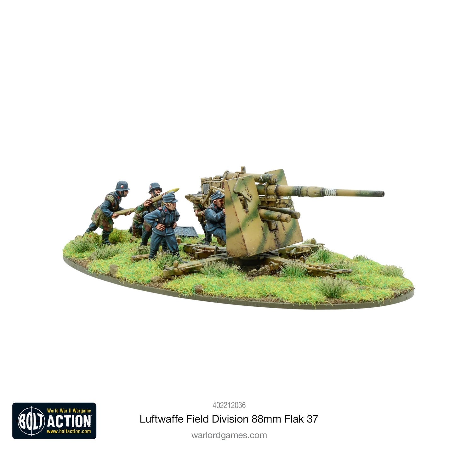 Bolt Action - Luftwaffe Field Division 88mm Flak 37 - 402212036