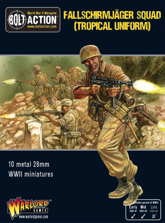 Bolt Action Fallschirmjager squad (tropical Uniform) - EN - 402212105