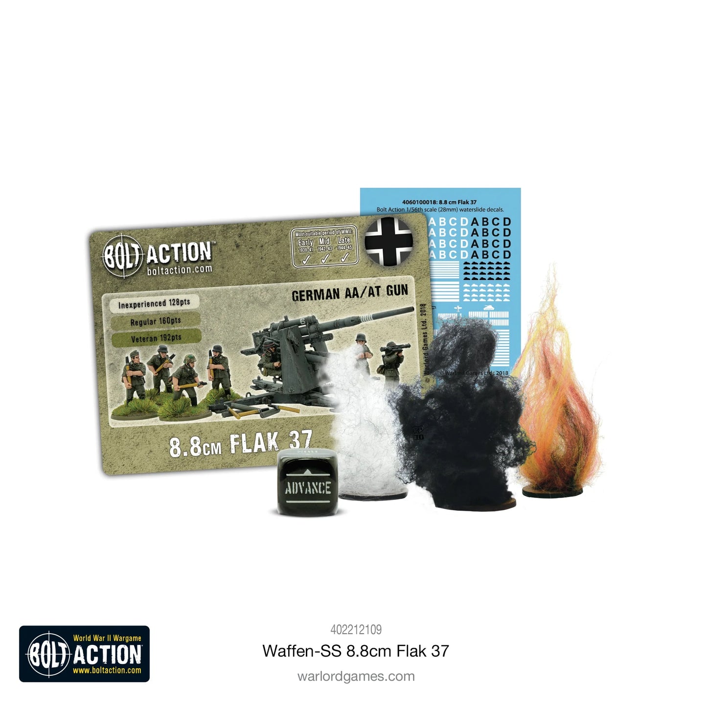 Bolt Action - Waffen-SS 8.8cm Flak 37 - EN - 402212109