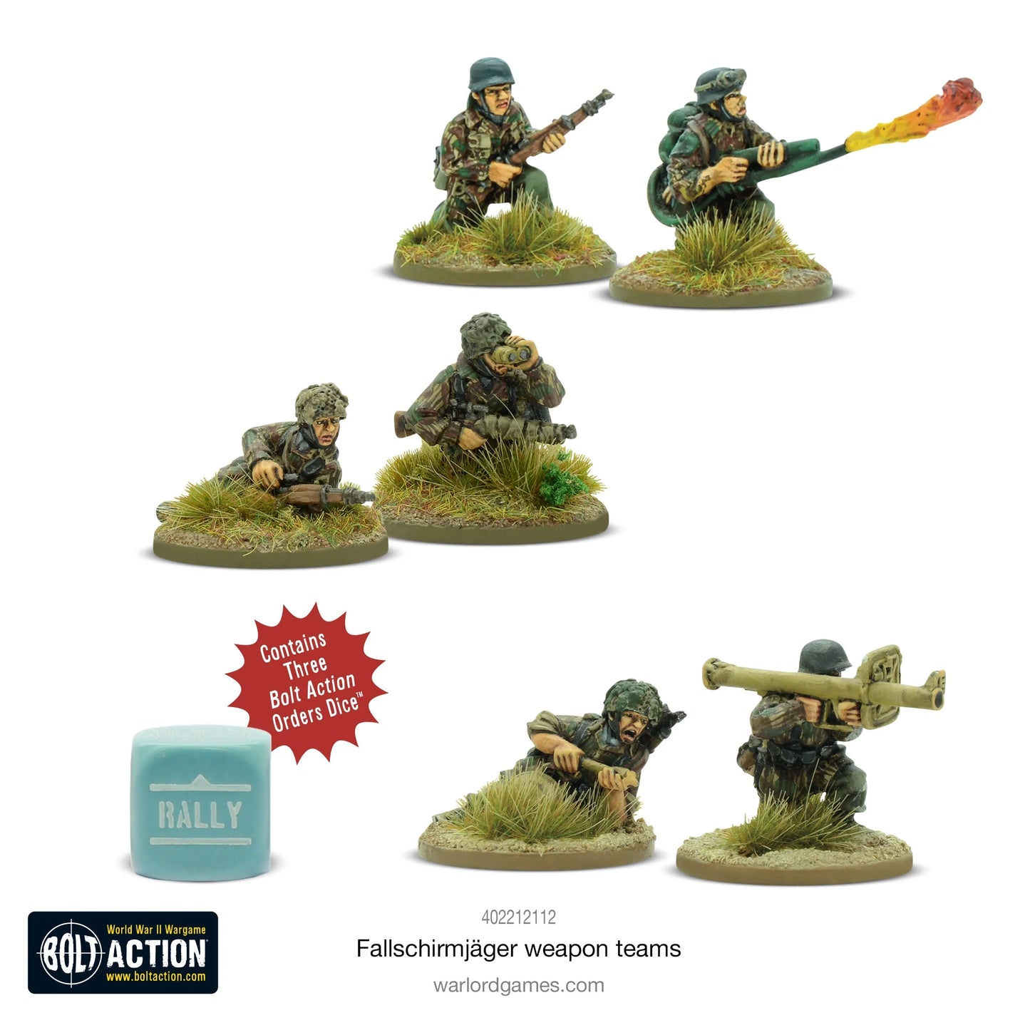 Bolt Action - Fallschirmjäger Weapons Teams - EN - 402212112