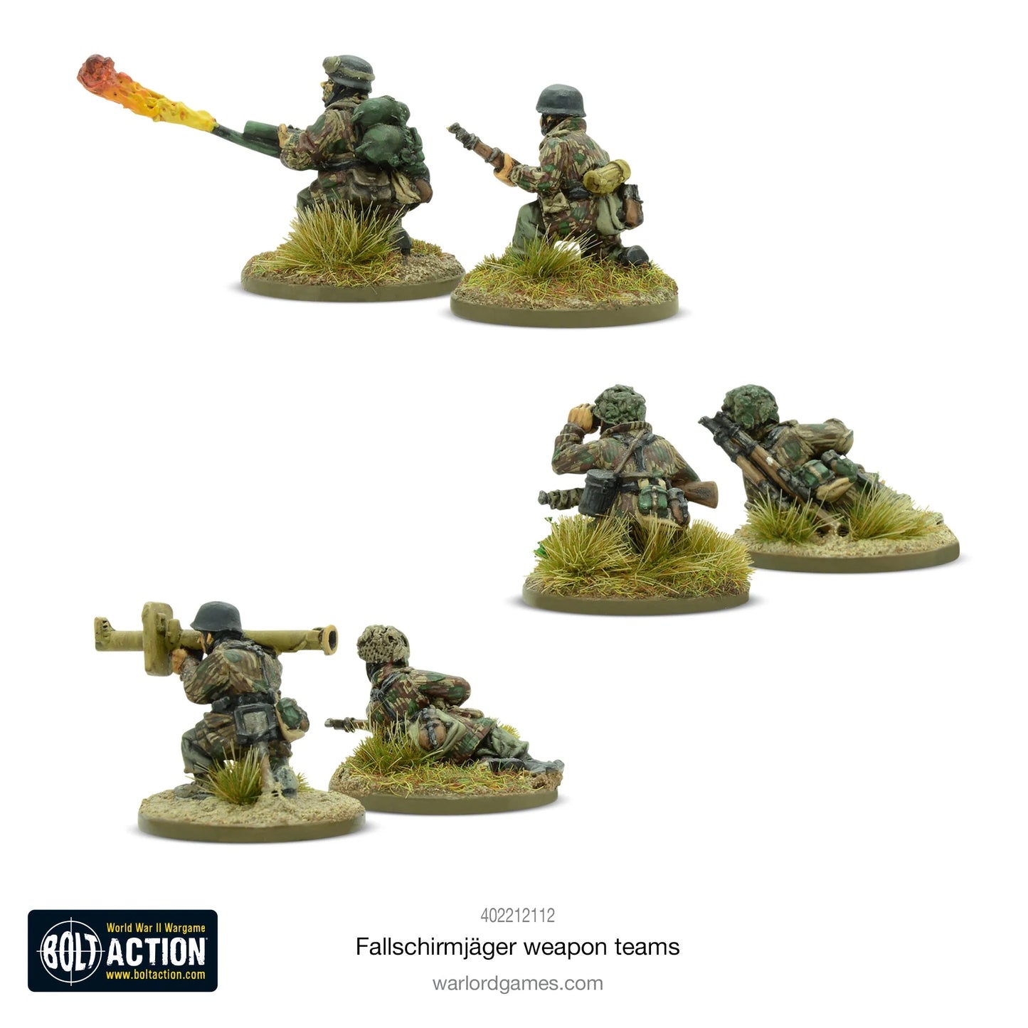 Bolt Action - Fallschirmjäger Weapons Teams - EN - 402212112