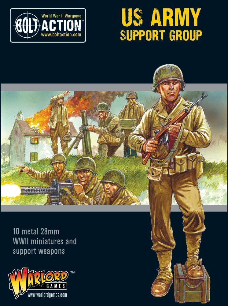 Bolt Action - US Army Support Group (HQ,Mortar & MMG) - 402213004