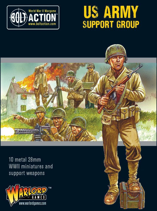 Bolt Action - US Army Support Group (HQ,Mortar & MMG) - 402213004