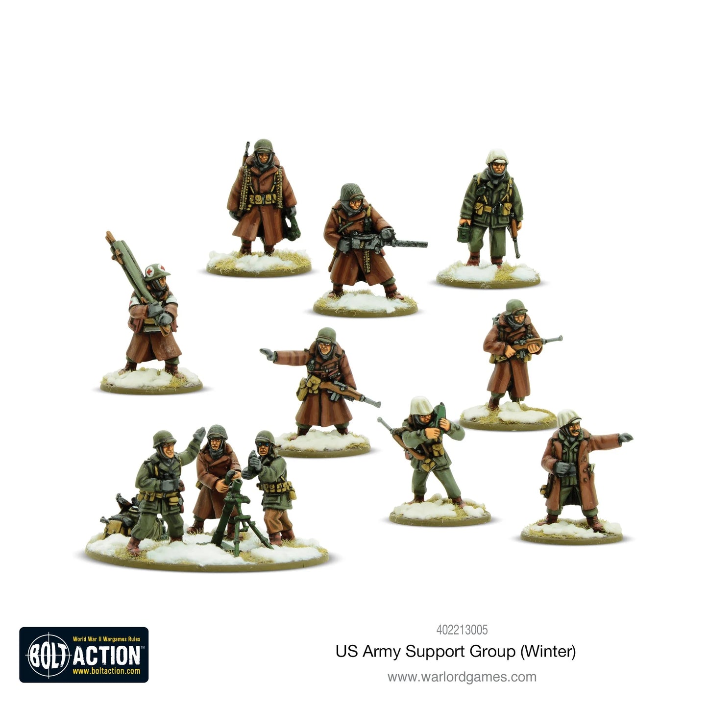 Bolt Action 2 US Army Winter Support Group - EN - 402213005