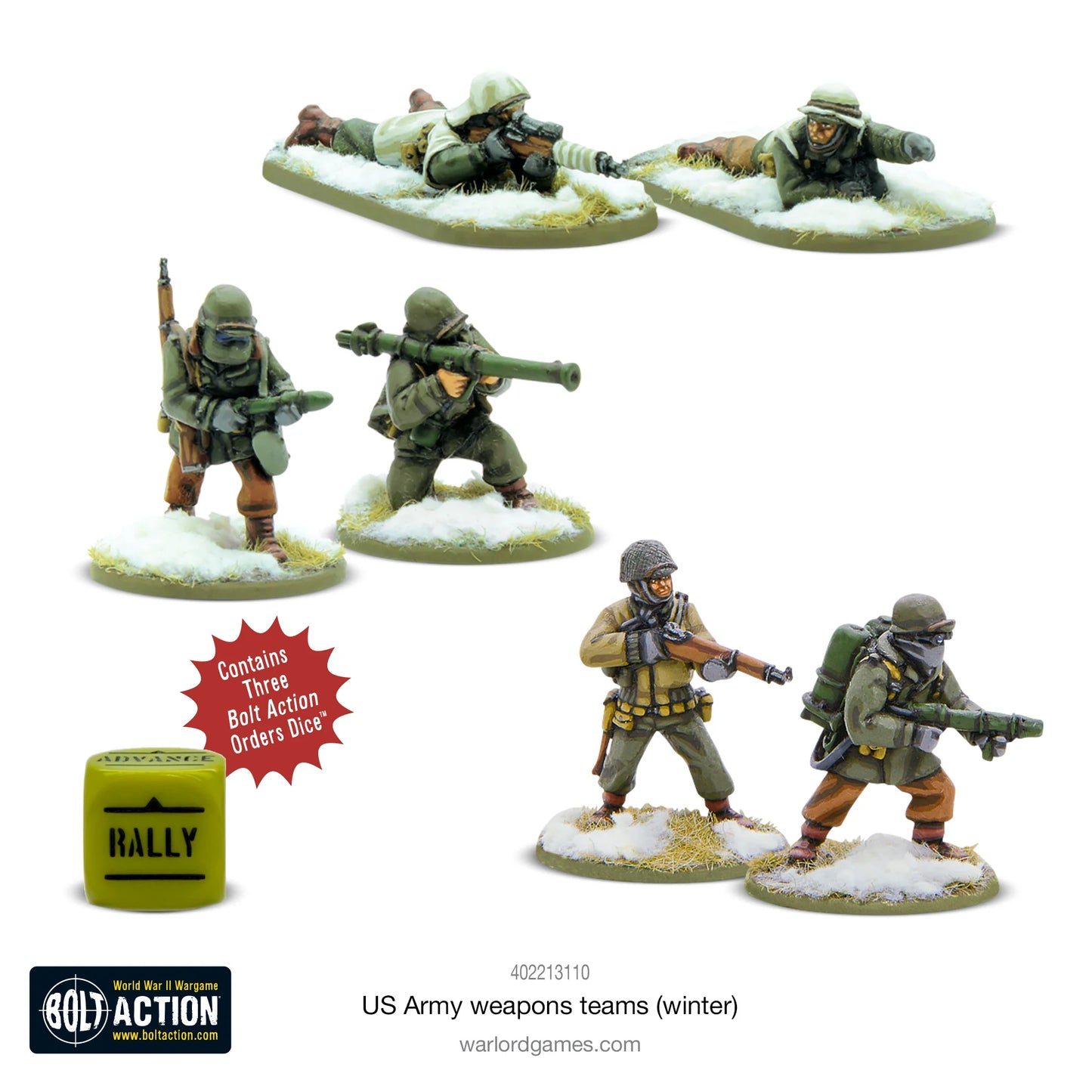 Bolt Action - US Army (Winter) Weapons Teams - EN - 402213110