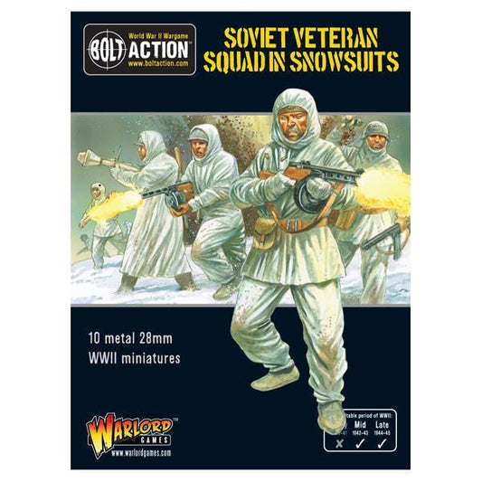 Bolt Action - Soviet Veteran Squad in Snowsuits - 402214001