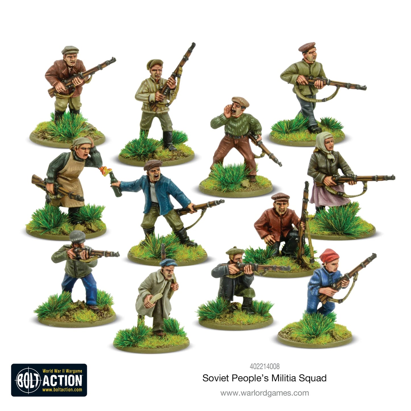 Bolt Action 2 Soviet Peoples Militia Squad - EN - 402214008