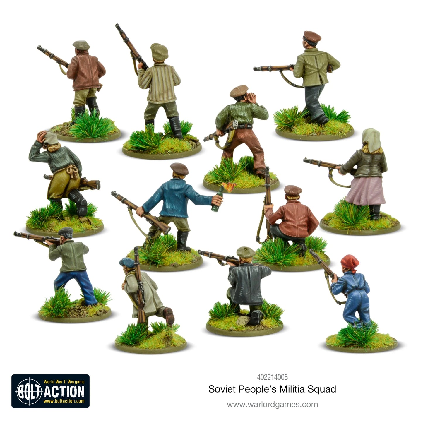 Bolt Action 2 Soviet Peoples Militia Squad - EN - 402214008