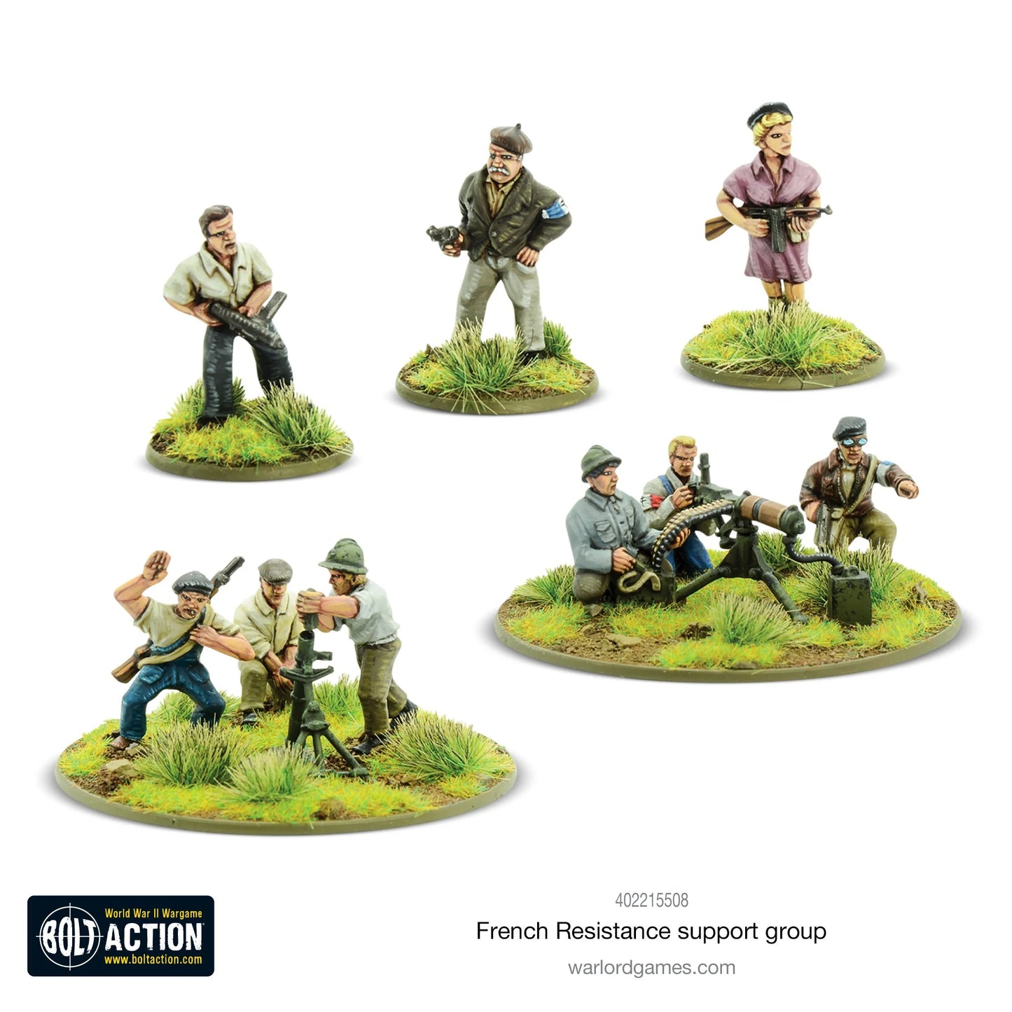 Bolt Action - French Resistance Support Group - EN - 402215508