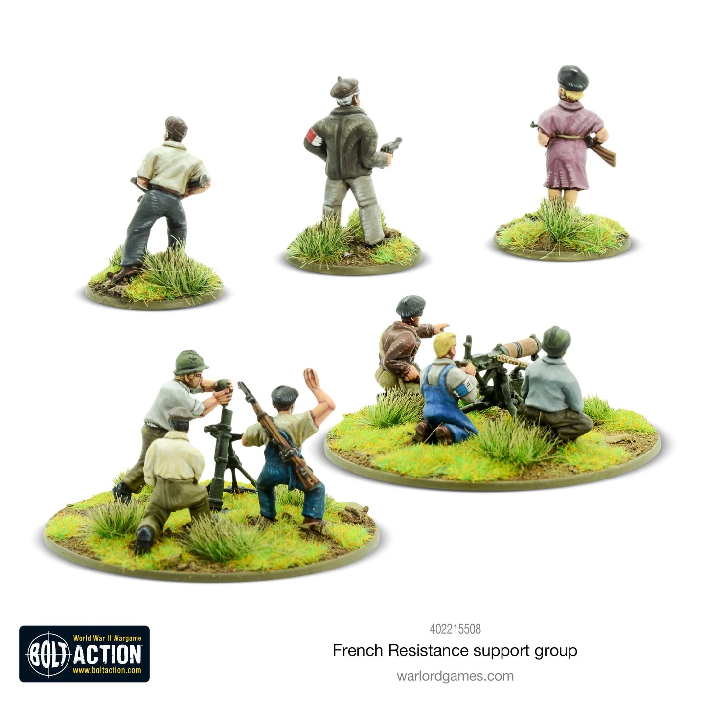 Bolt Action - French Resistance Support Group - EN - 402215508